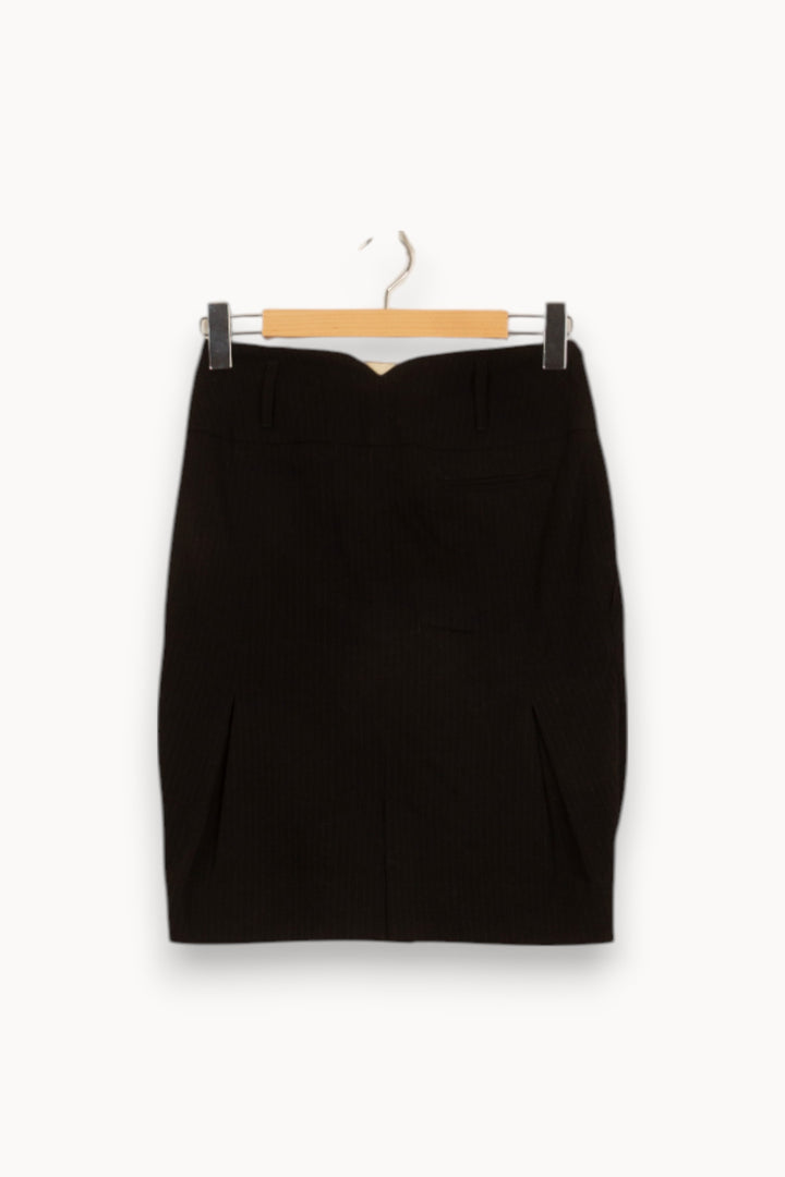 Jupe Crayon Noire - Taille S/36 de la marque One Step | PLY0811 - Vendu par Paradigme - Image 4