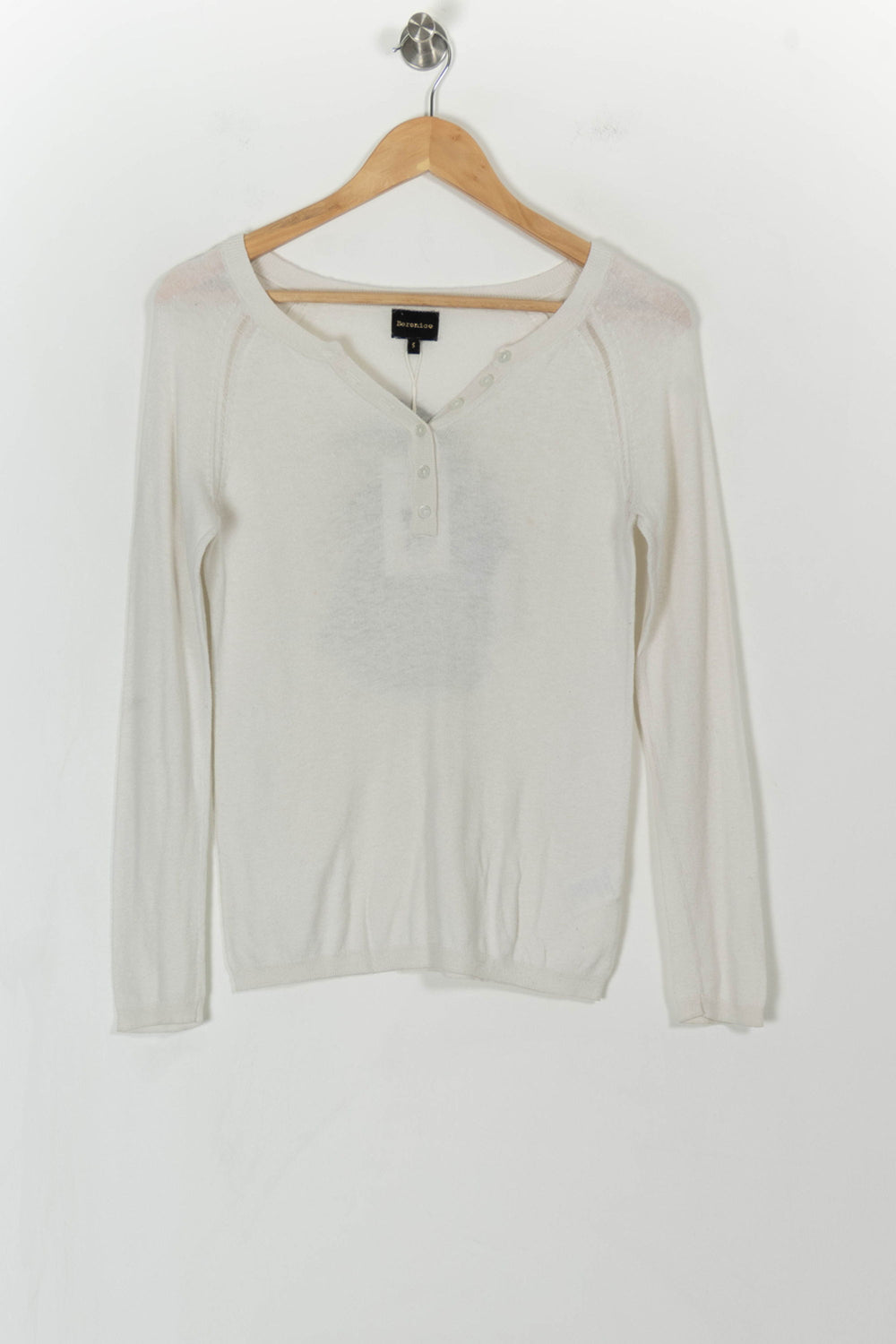 Top Blanc - Taille S/36 de la marque Bérénice | PLY0823 - Vendu par Paradigme - Image 2