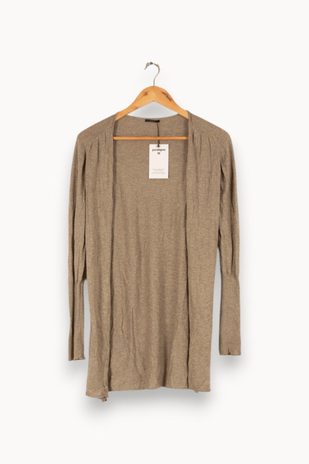 Cardigan gris - Taille S/36 de la marque IKKS | PLY0824 - Vendu par Paradigme - Image 1