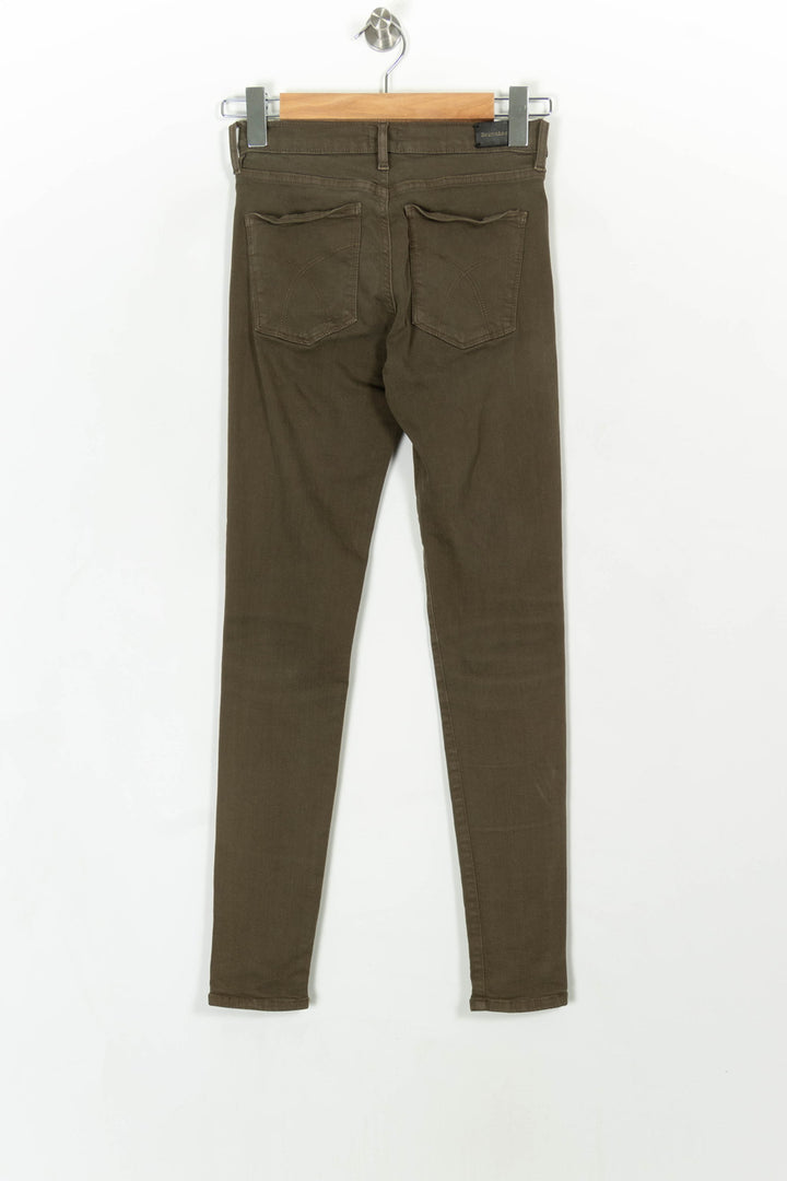 Pantalon vert kaki - Taille XS/34 de la marque Bérénice | PLY0826 - Vendu par Paradigme - Image 4
