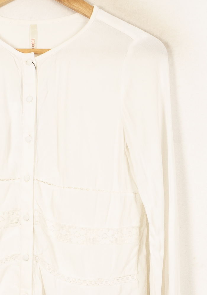 Blouse Blanche - Taille XS/34 de la marque I.Code | PLY0828 - Vendu par Paradigme - Image 3