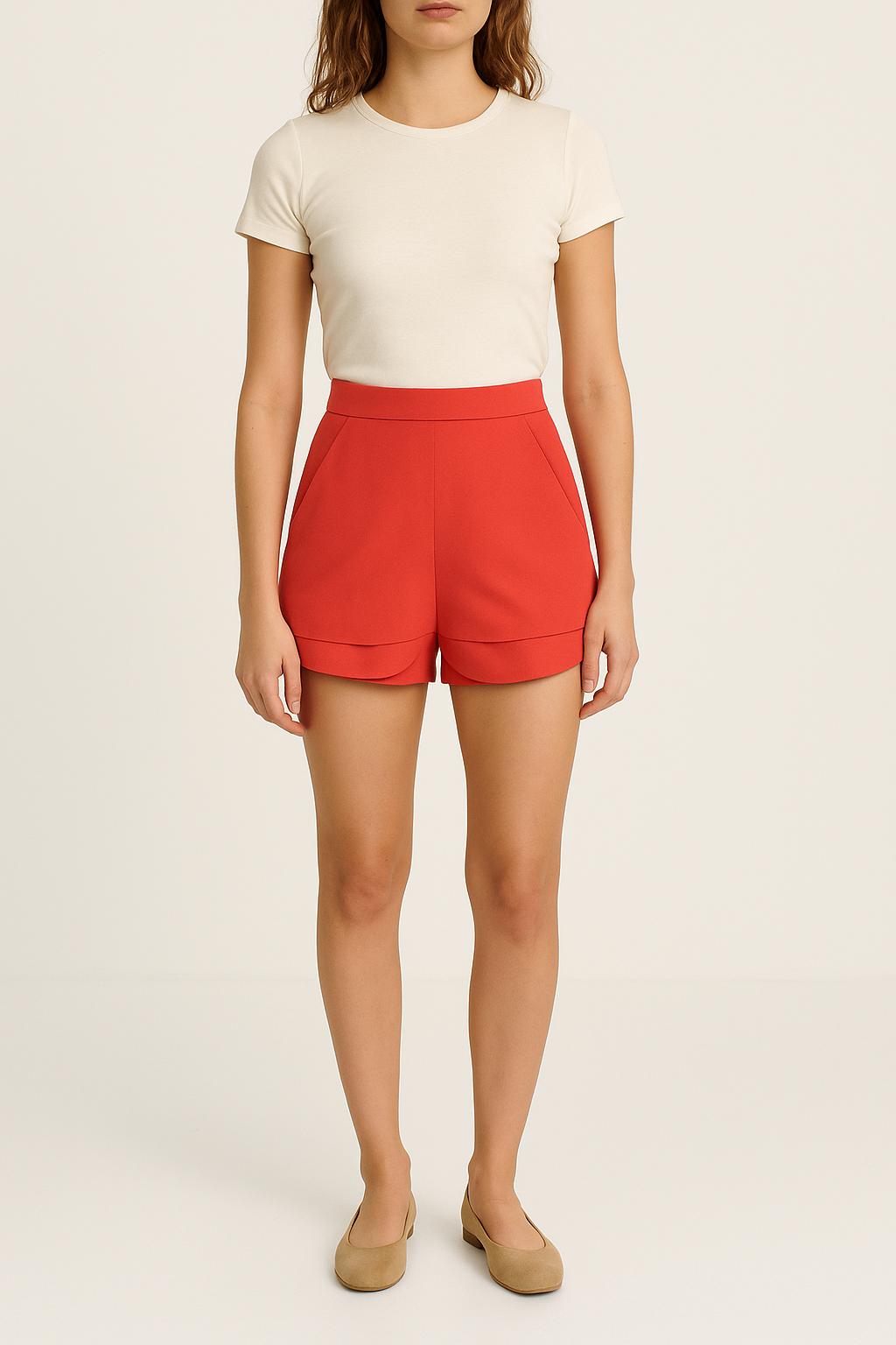 Jupe Short Rose - Taille S/36 de la marque Maje | PLY0835 - Vendu par Paradigme - Image 1