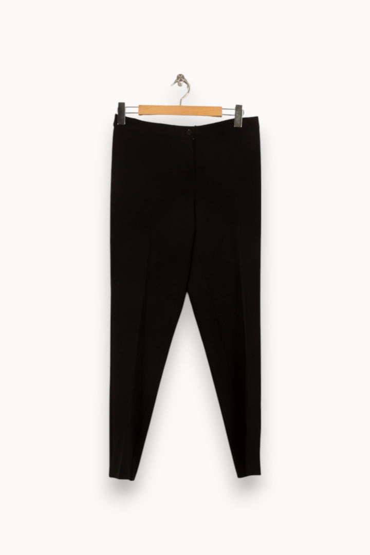 Pantalon Noir - Taille L/40 de la marque Marina Rinaldi | PLY0849 - Vendu par Paradigme - Image 2