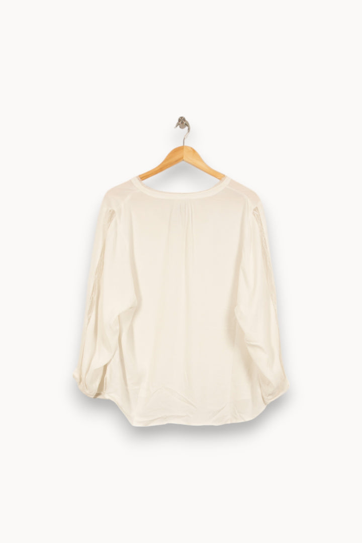 Blouse Blanche - Taille L/40 de la marque Pablo | PLY0851 - Vendu par Paradigme - Image 4