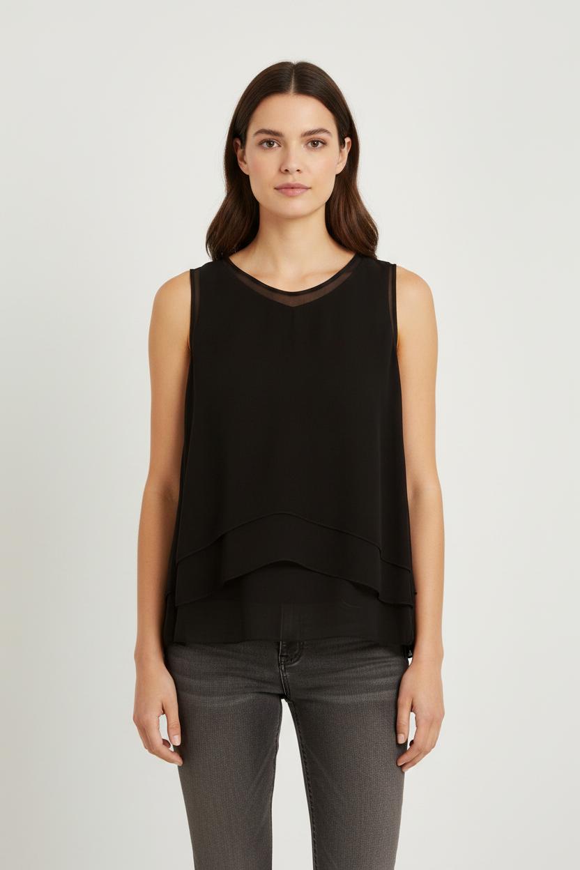 Débardeur Noir - Taille S/36