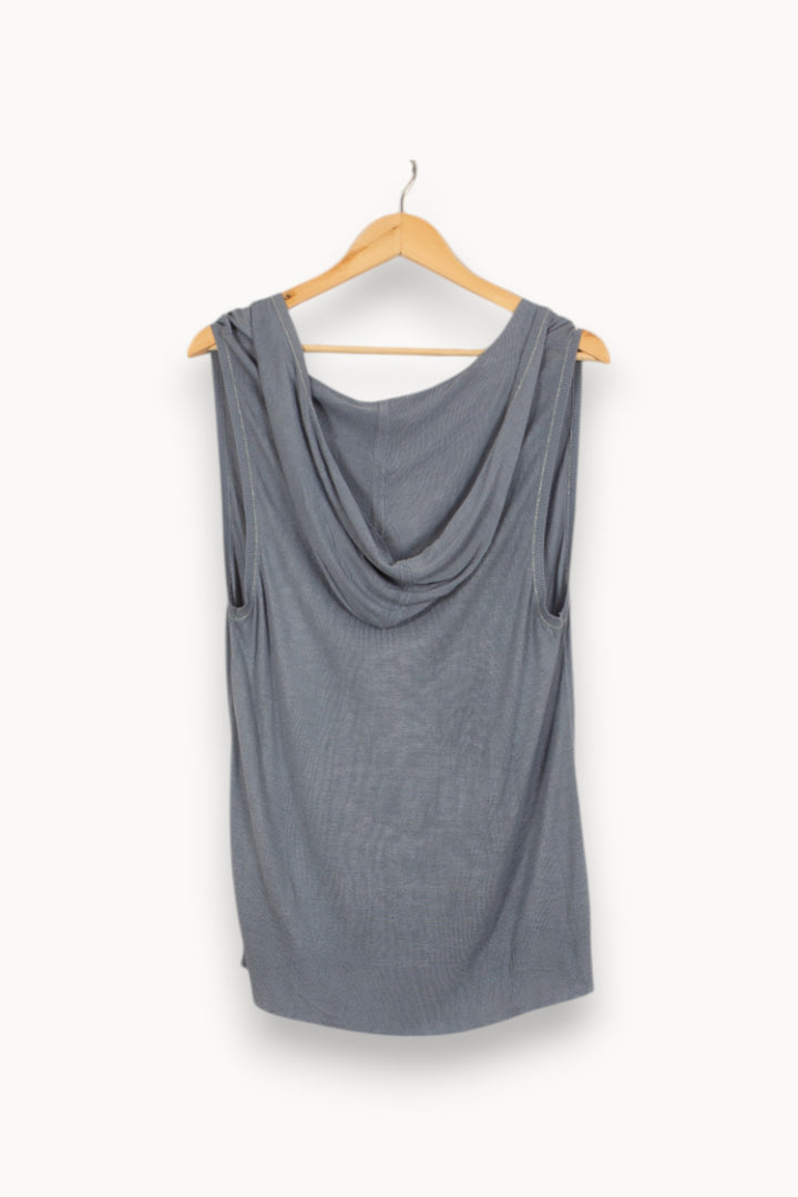 Gilet Bleu - Taille S/36 de la marque Bérénice | PLY0857 - Vendu par Paradigme - Image 4