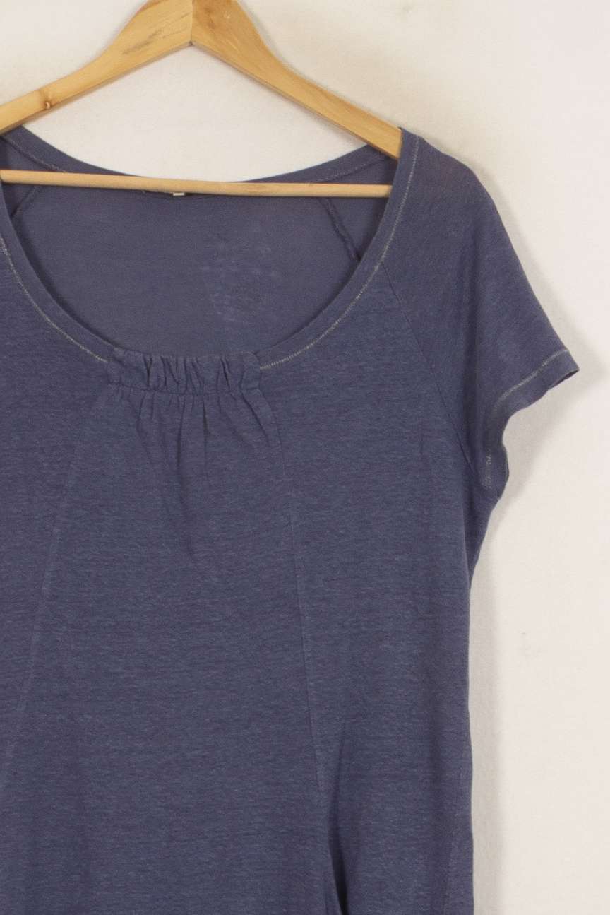 Robe Courte Bleue - Taille M/38 de la marque Gerard Darel | PLY0859 - Vendu par Paradigme - Image 3