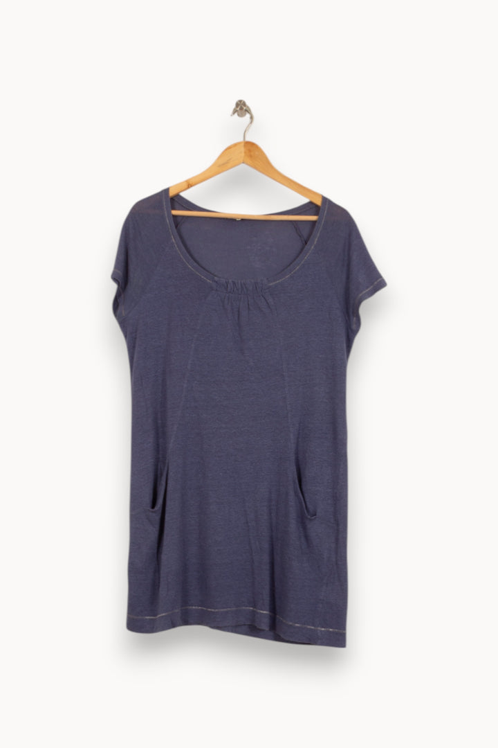 Robe Courte Bleue - Taille M/38 de la marque Gerard Darel | PLY0859 - Vendu par Paradigme - Image 2