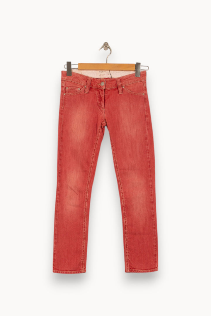 Jean Rouge - Taille XS/34 de la marque Isabel Marant étoile | PLY0865 - Vendu par Paradigme - Image 2