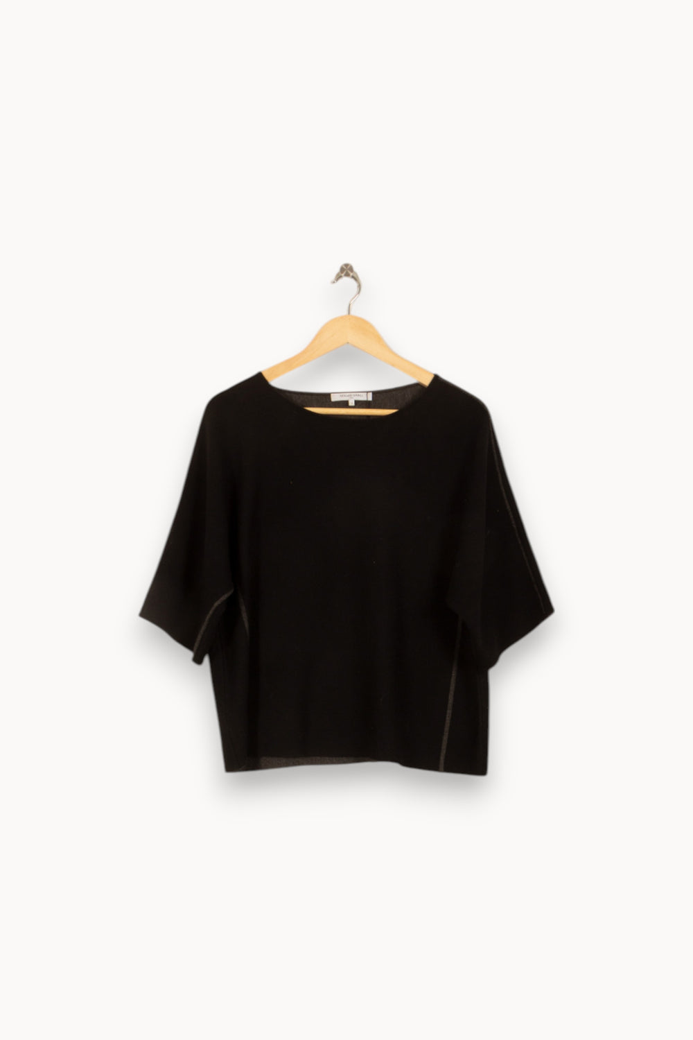Pull Noir - Taille S/36 de la marque Gerard Darel | PLY0868 - Vendu par Paradigme - Image 2