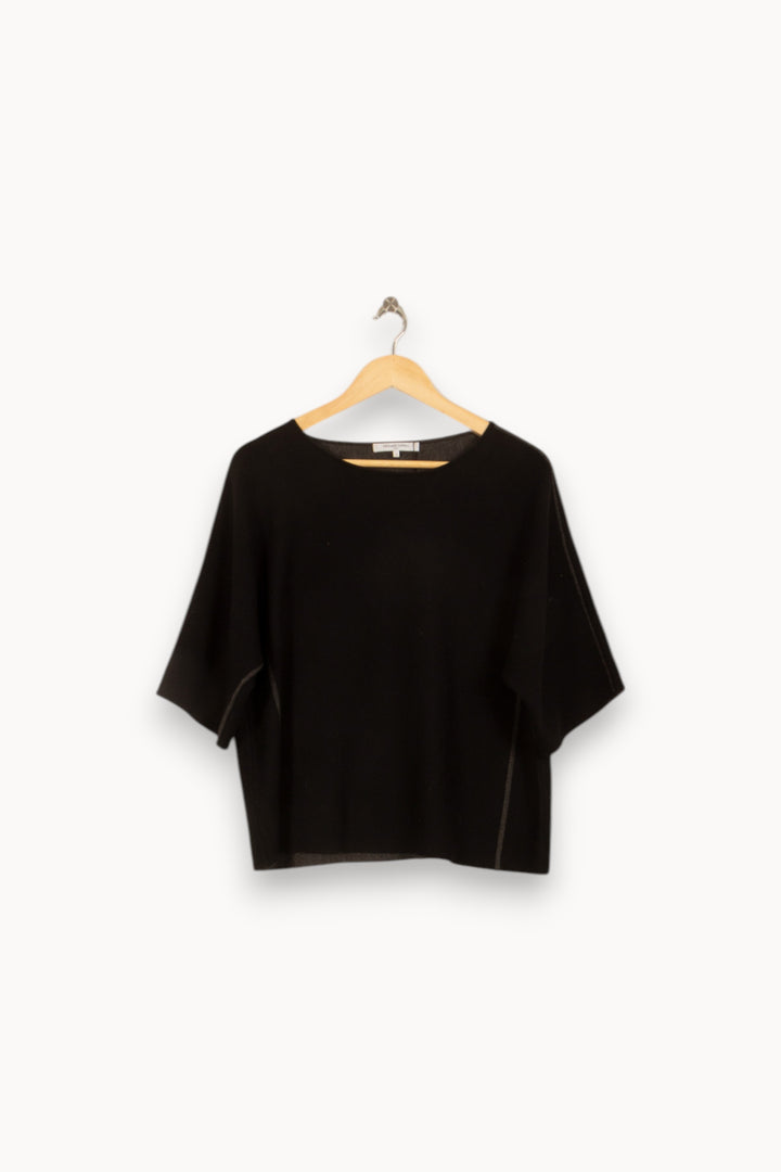 Pull Noir - Taille S/36 de la marque Gerard Darel | PLY0868 - Vendu par Paradigme - Image 2