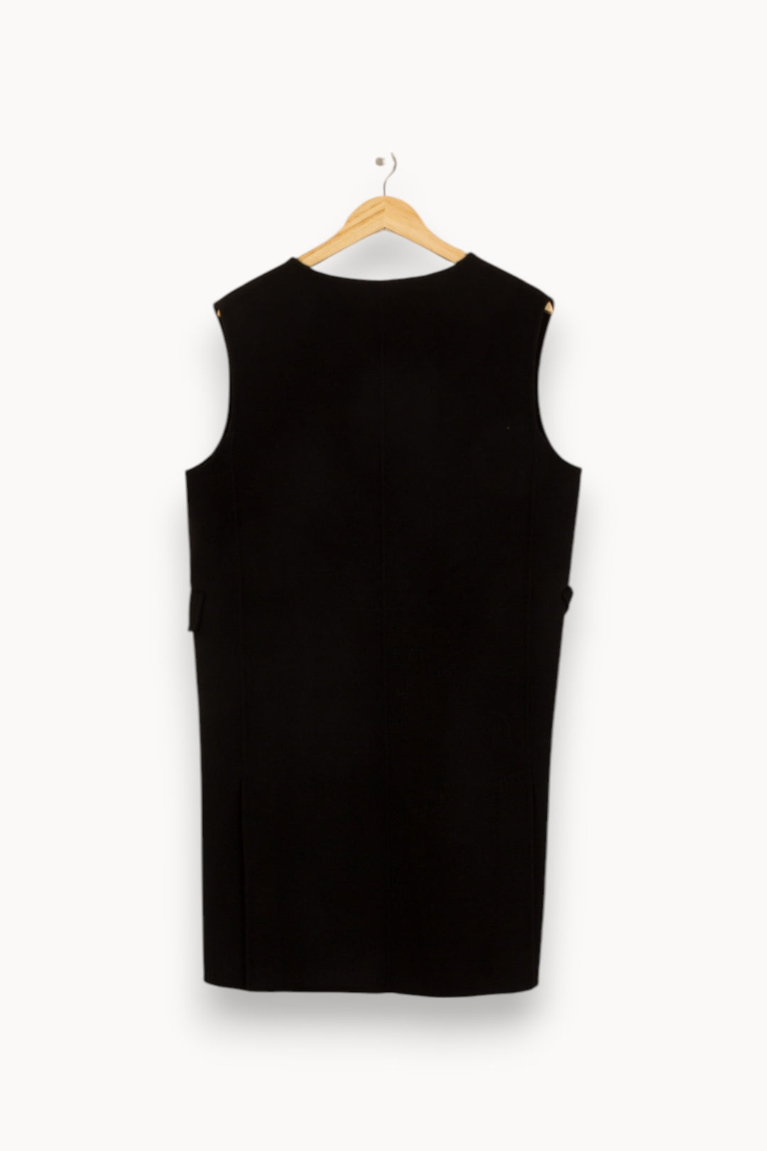 Gilet Long Noir - Taille M/38 de la marque Gerard Darel | PLY0869 - Vendu par Paradigme - Image 4