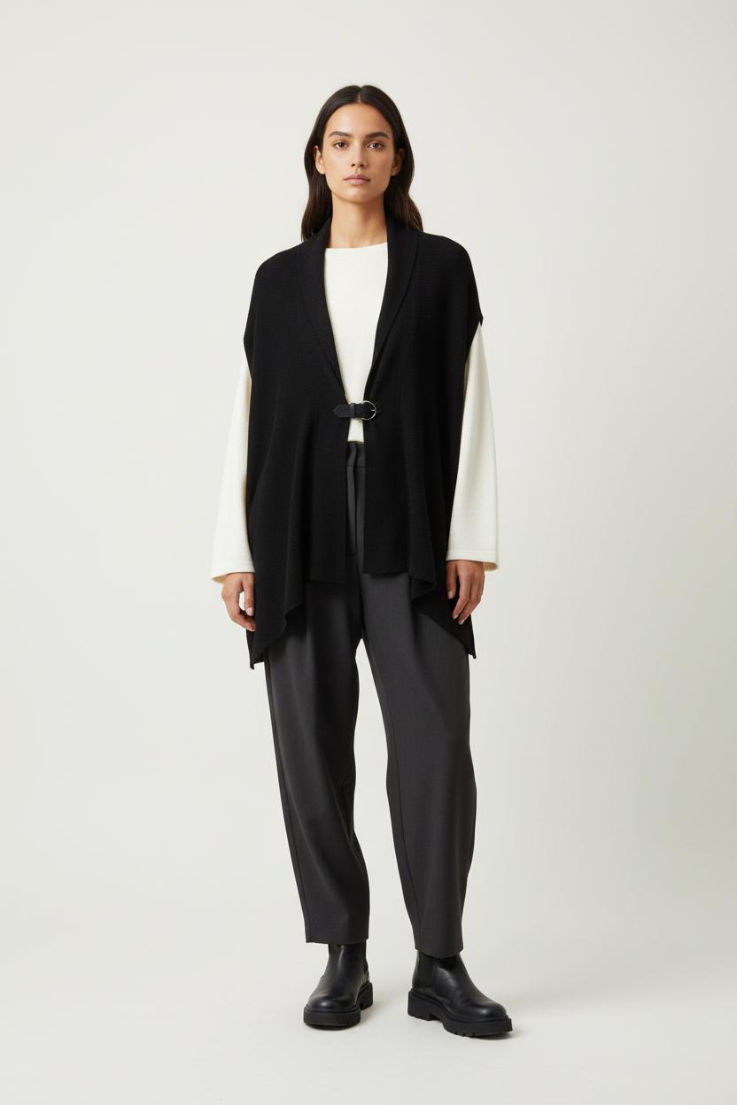 Cardigan Noir - Taille L/40 de la marque All Saints | PLY0885 - Vendu par Paradigme - Image 1