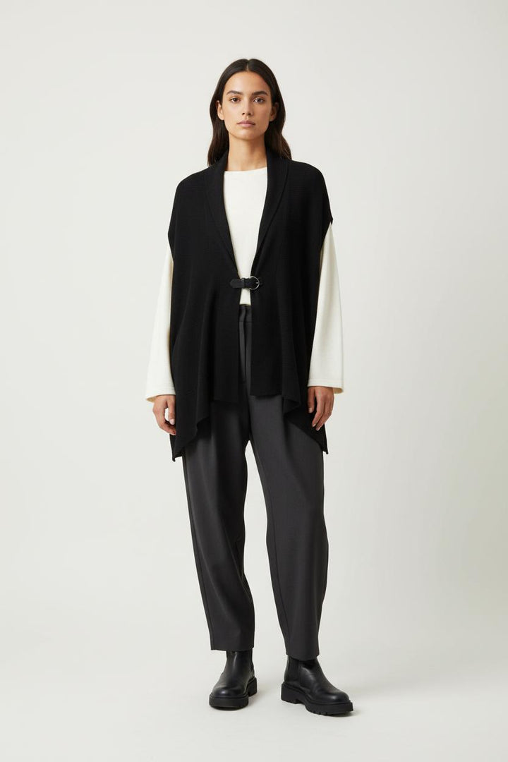 Cardigan Noir - Taille L/40 de la marque All Saints | PLY0885 - Vendu par Paradigme - Image 1
