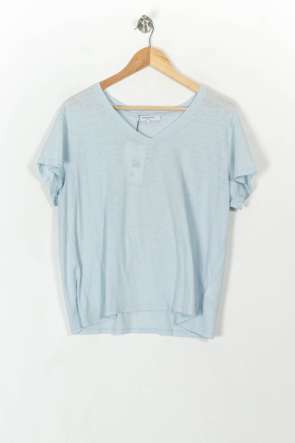 Top bleu clair - Taille L/40 de la marque Gerard Darel | PLY0886 - Vendu par Paradigme - Image 2