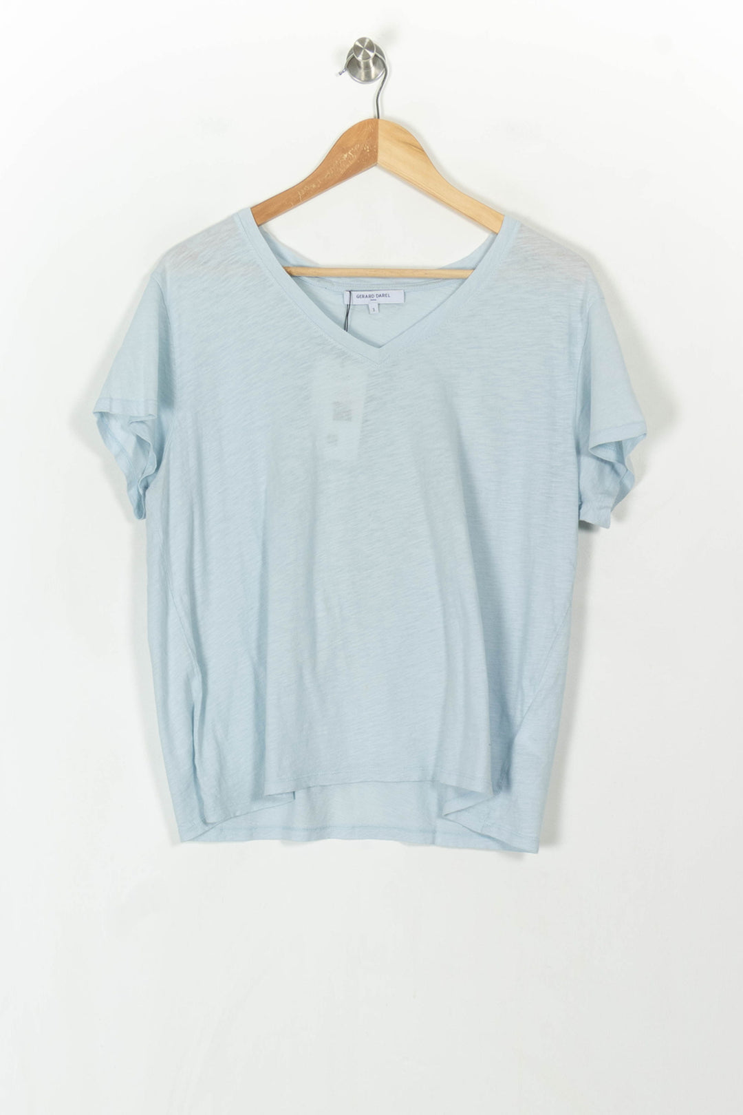 Top bleu clair - Taille L/40 de la marque Gerard Darel | PLY0886 - Vendu par Paradigme - Image 2