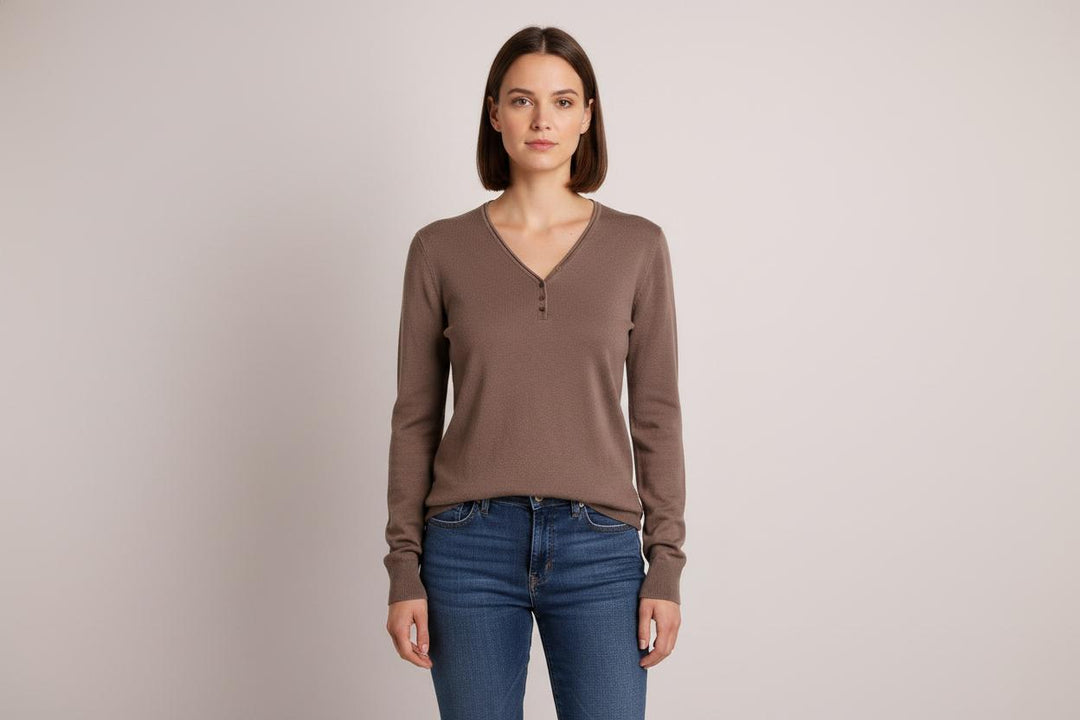 Pull Marron - Taille L/40