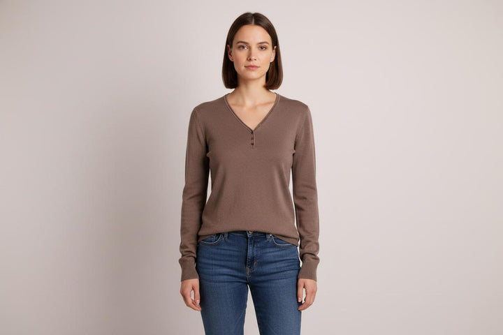 Pull Marron - Taille L/40