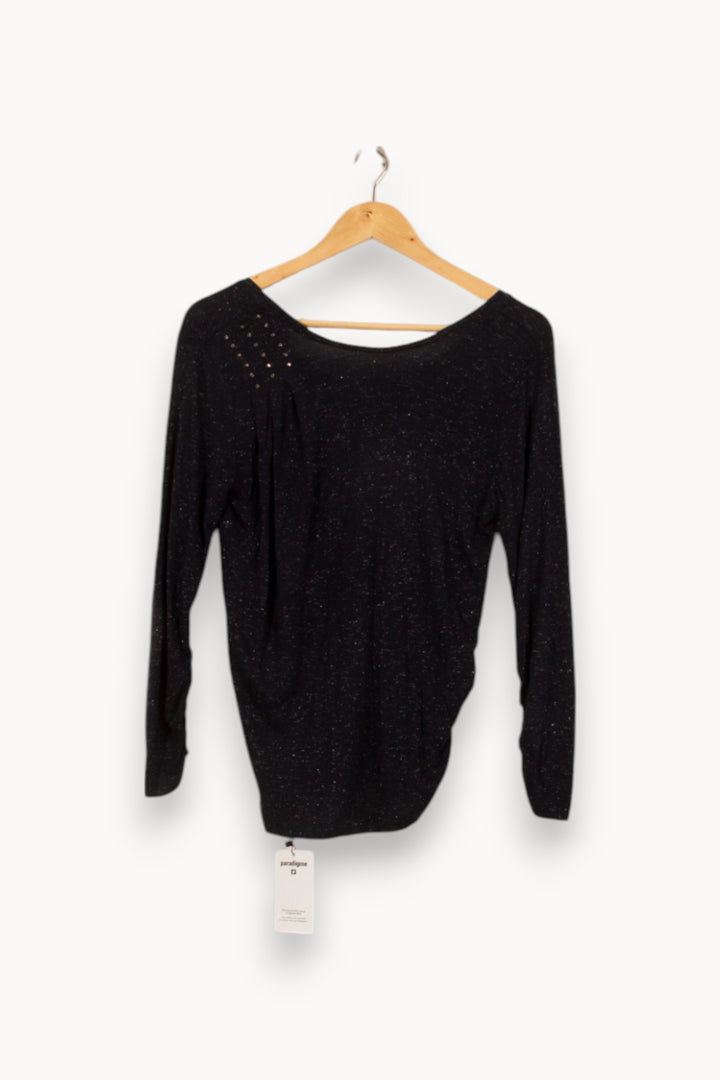 Pull Noir - Taille S/36 de la marque IKKS | PLY0892 - Vendu par Paradigme - Image 4