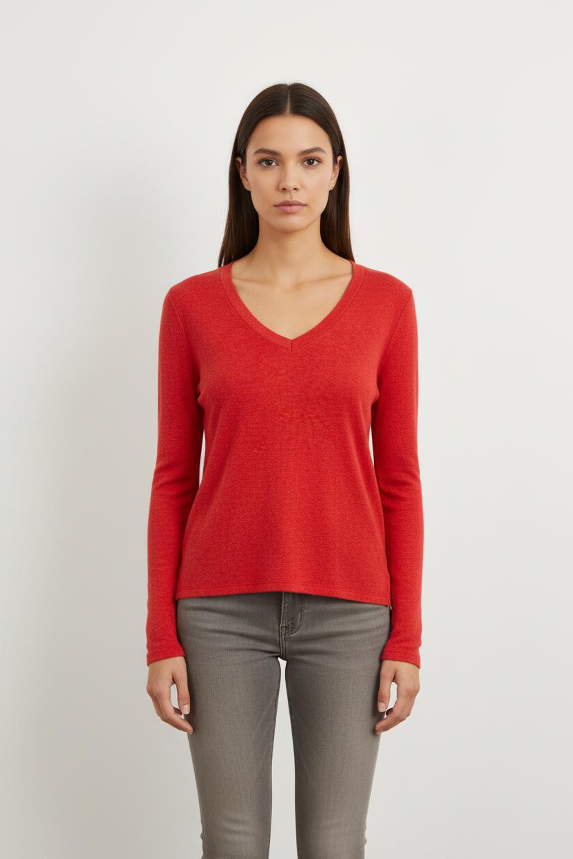 Pull Rouge - Taille S/36