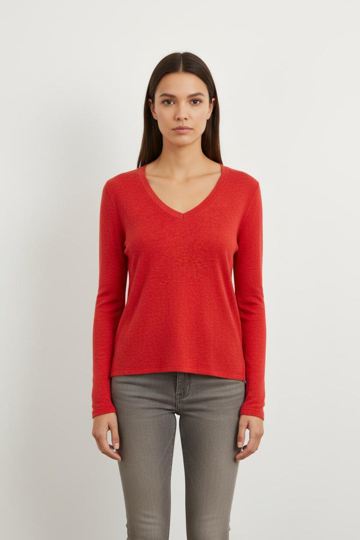 Pull Rouge - Taille S/36