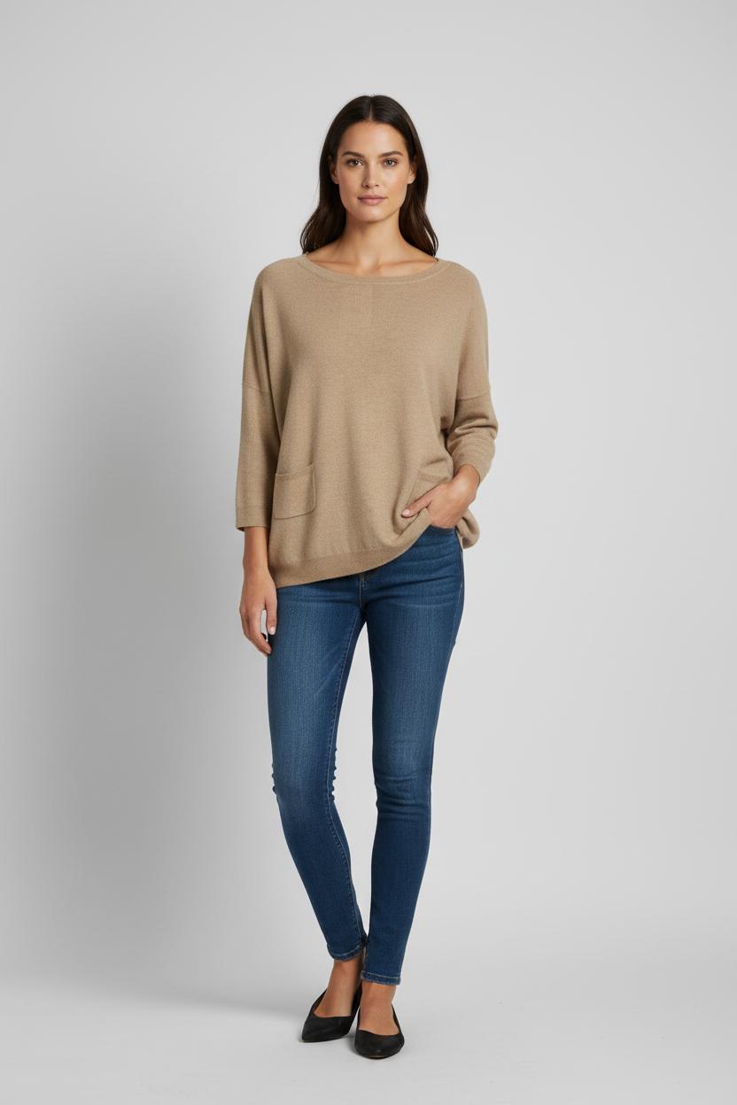Pull Beige - Taille M/38