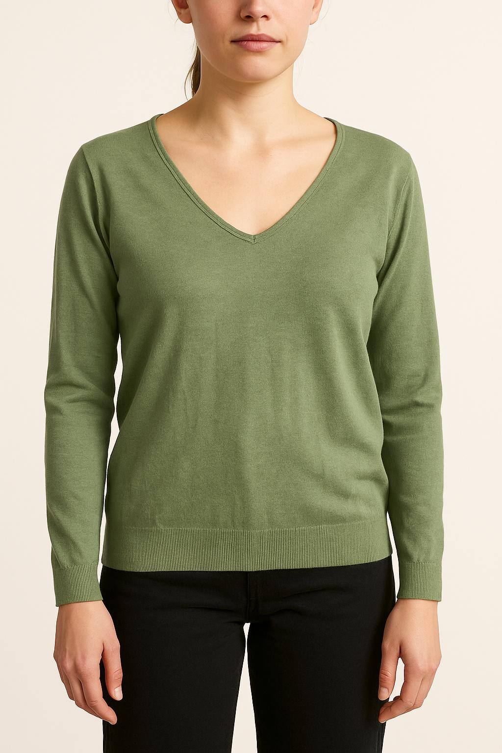 Pull Vert - Taille M/38 de la marque Agnès b. | PLY0900 - Vendu par Paradigme - Image 1