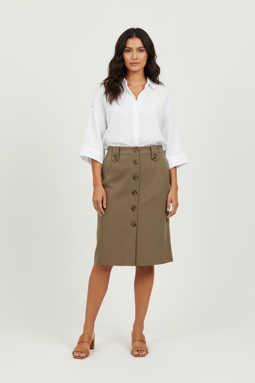 Jupe verte - Taille S/36