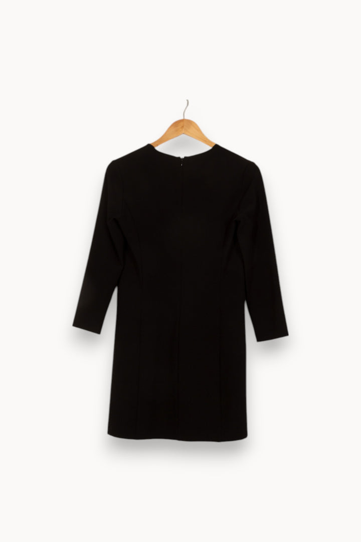 Robe Noire - Taille S/36 de la marque Claudie Pierlot | PLY0940 - Vendu par Paradigme - Image 4