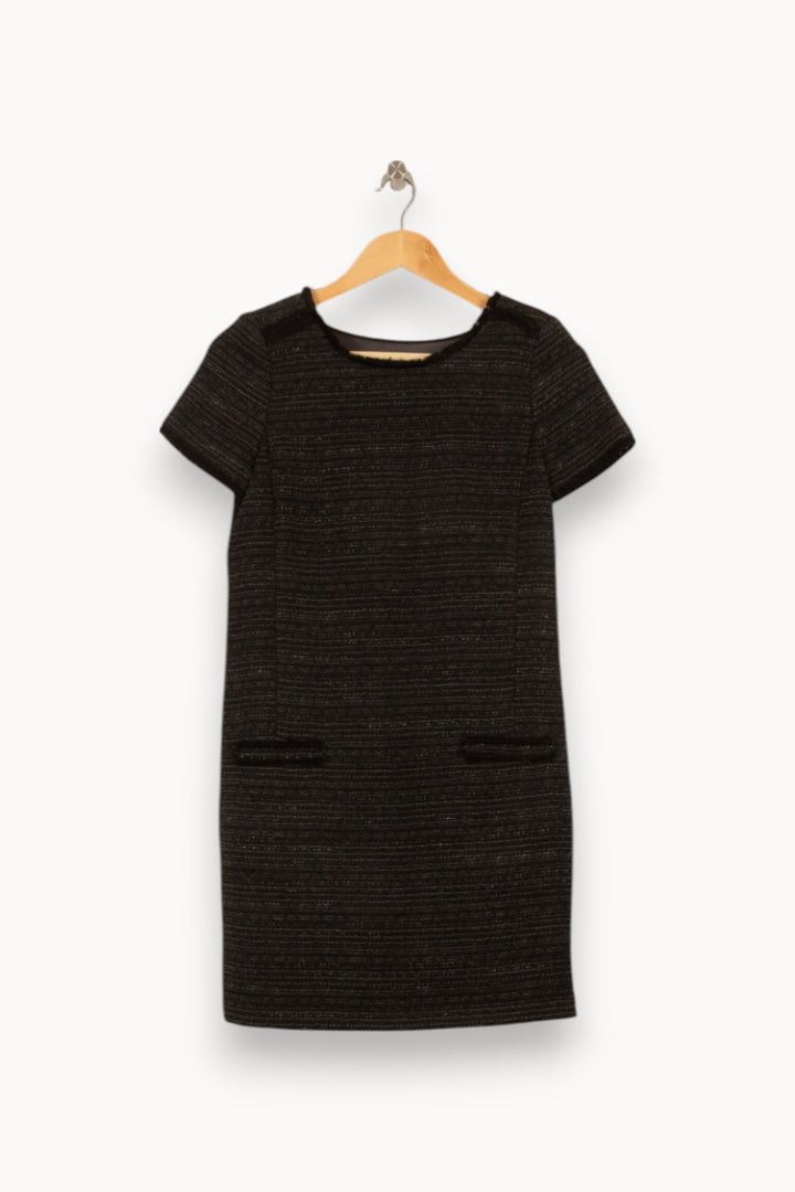 Robe Droite Noire - Taille S/36 de la marque Comptoir des Cotonniers | PLY0941 - Vendu par Paradigme - Image 2