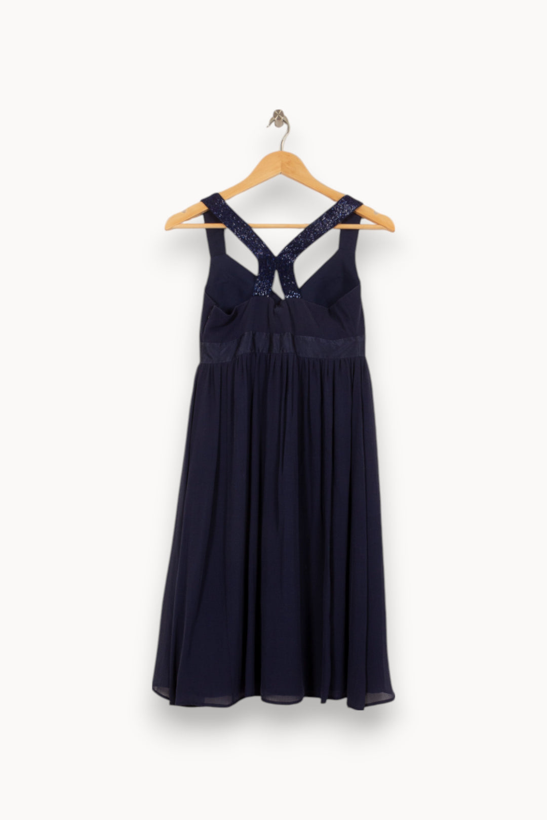 Robe Longue Bleue - Taille S/36 de la marque Maison 123 | PLY0945 - Vendu par Paradigme - Image 4