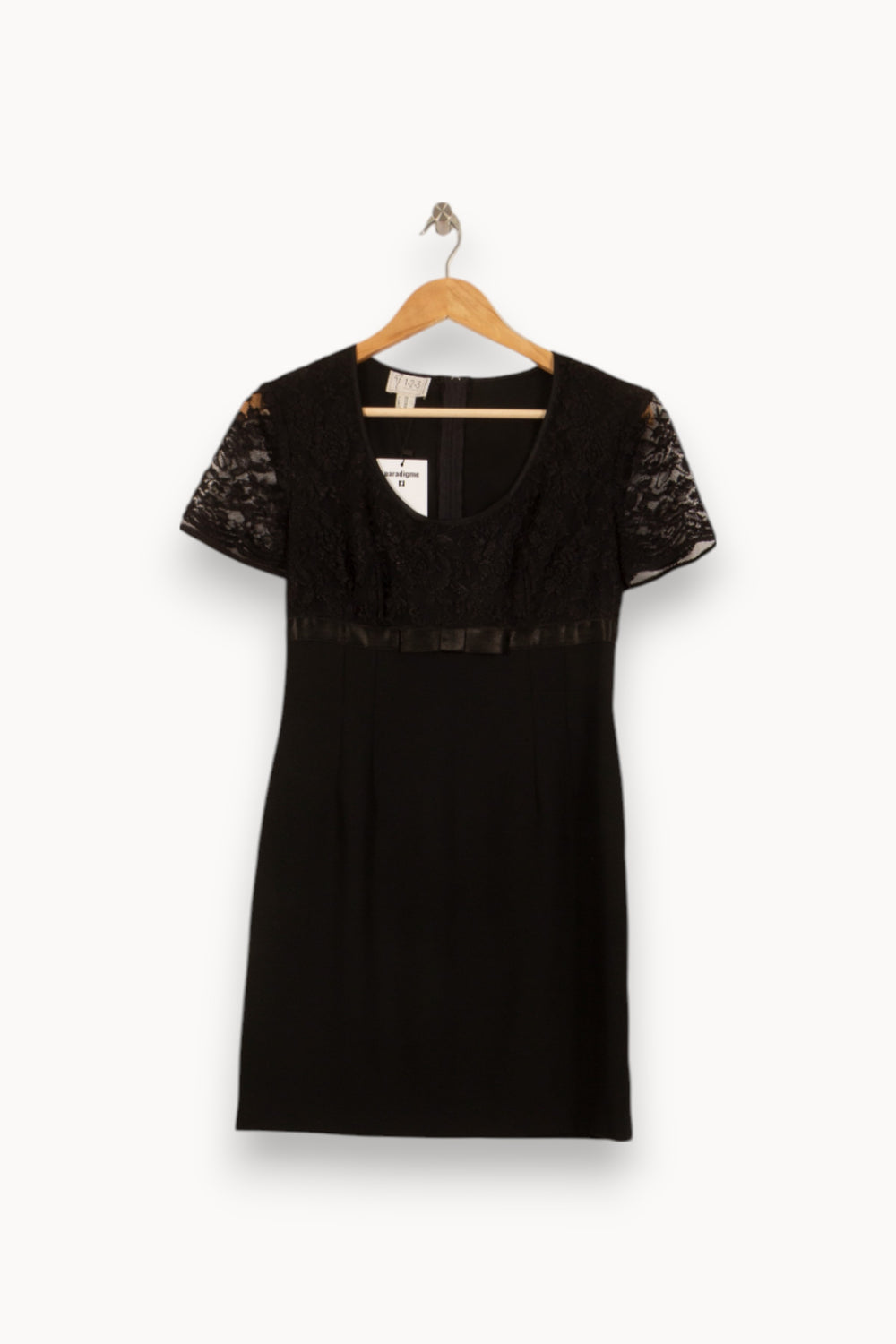 Robe Courte Noire - Taille M/38 de la marque Maison 123 | PLY0946 - Vendu par Paradigme - Image 2