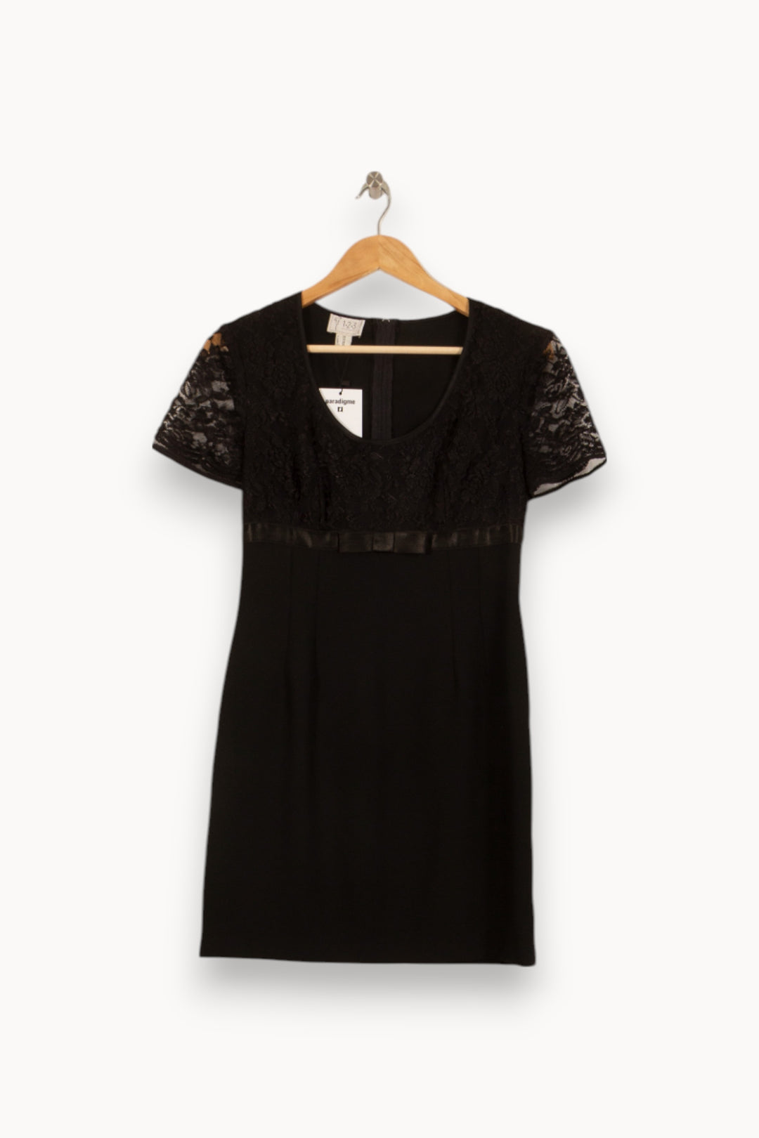 Robe Courte Noire - Taille M/38 de la marque Maison 123 | PLY0946 - Vendu par Paradigme - Image 2