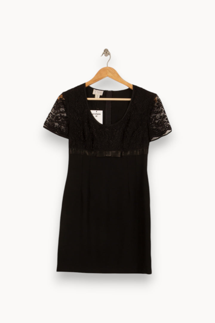 Robe Courte Noire - Taille M/38 de la marque Maison 123 | PLY0946 - Vendu par Paradigme - Image 2