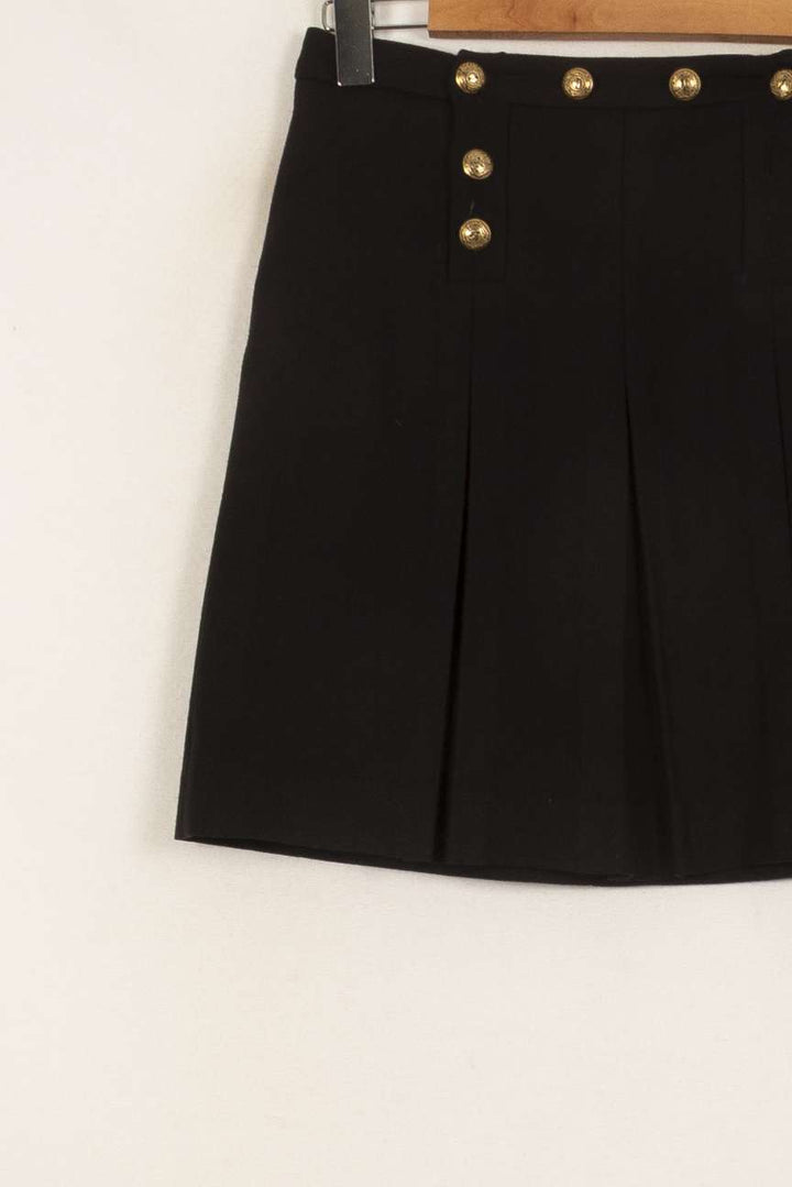 Jupe Plissée Noire - Taille S/36 de la marque Pablo | PLY0947 - Vendu par Paradigme - Image 3