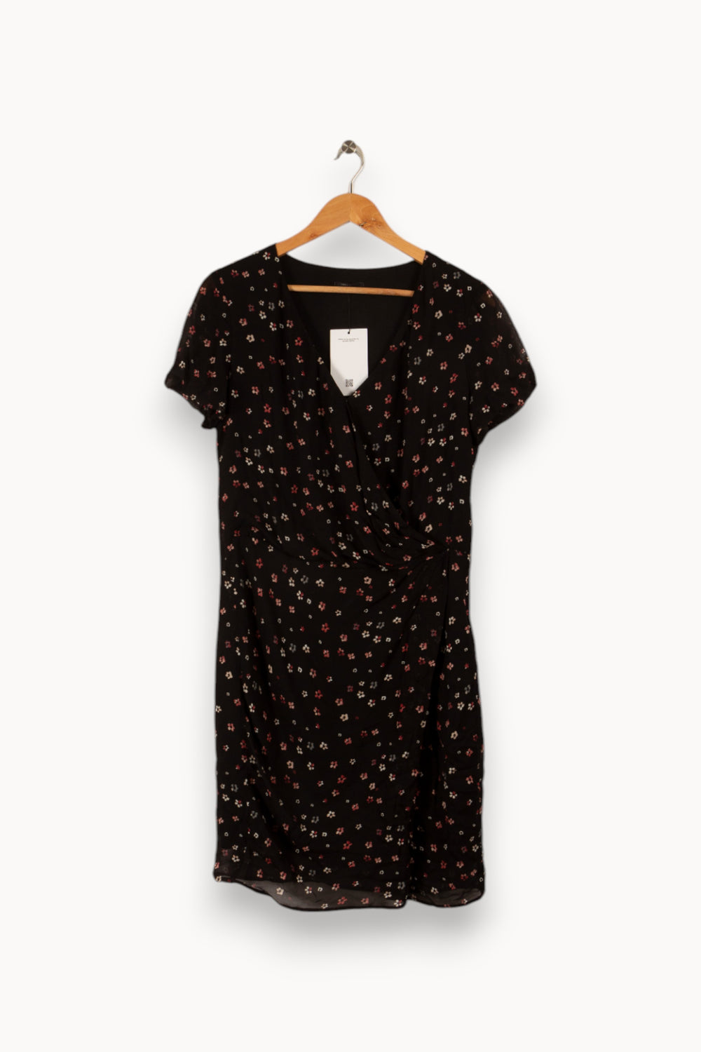Robe noire à motifs - Taille L/40 de la marque IKKS | PLY0962 - Vendu par Paradigme - Image 3