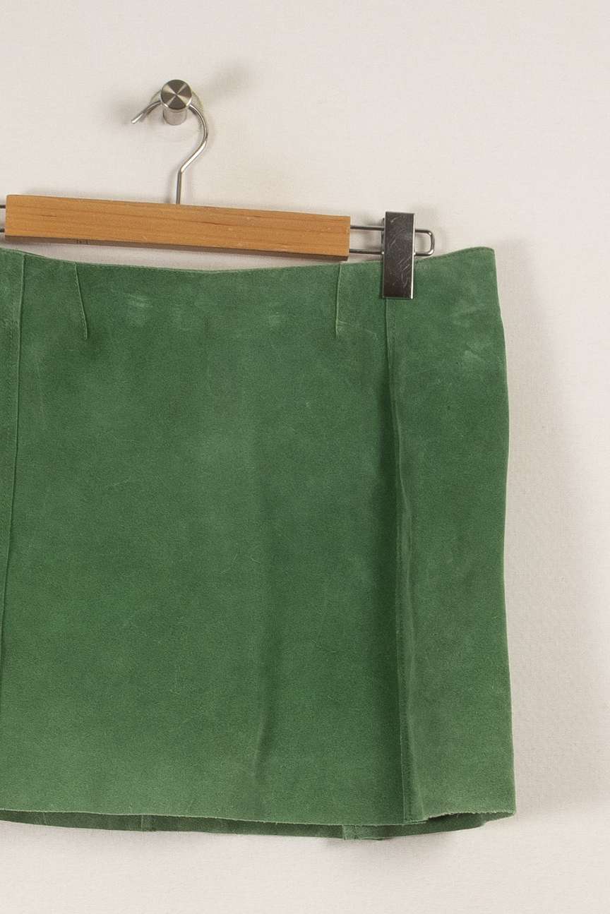 Jupe verte - Taille L/40 de la marque Maje | PLY0964 - Vendu par Paradigme - Image 2