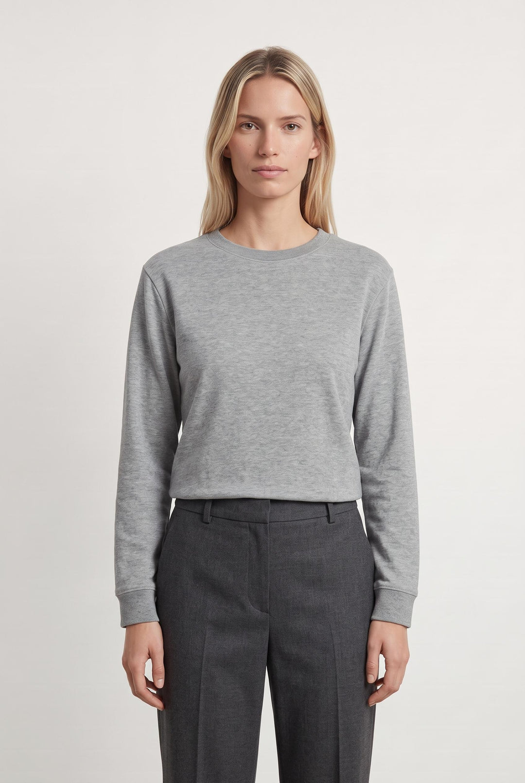 Sweatshirt Gris - Taille M/38 de la marque Claudie Pierlot | PLY0970 - Vendu par Paradigme - Image 1