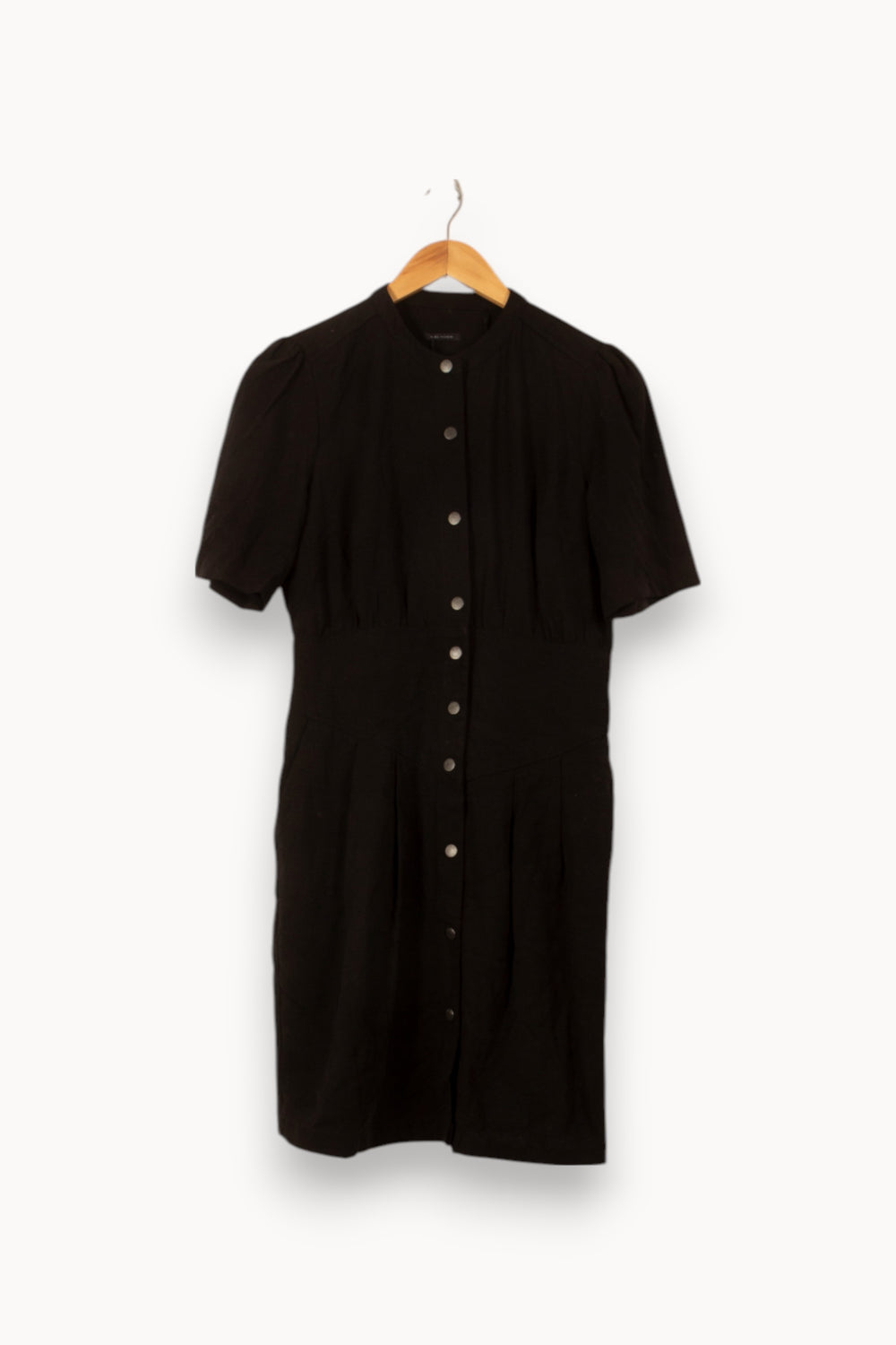Robe Chemise Noire - Taille M/38 de la marque IKKS | PLY0988 - Vendu par Paradigme - Image 2
