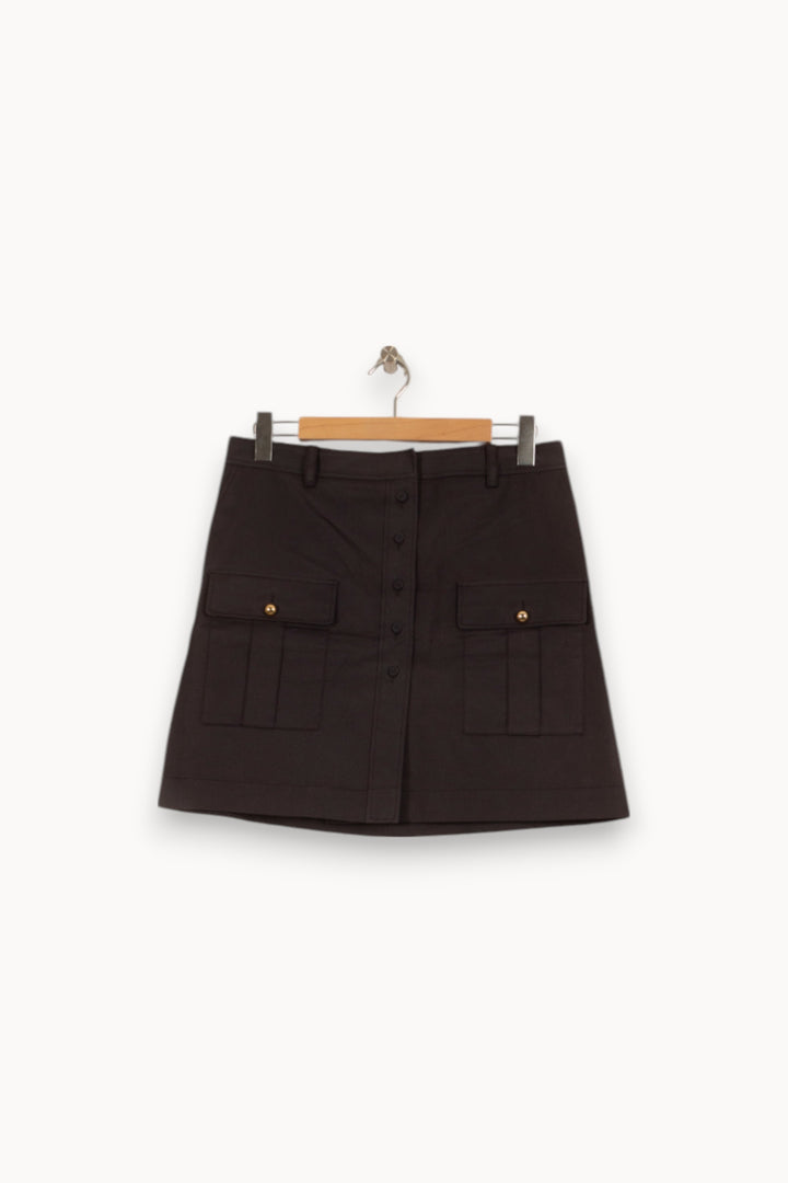 Jupe Courte Grise - Taille XL/42 de la marque Pablo | PLY1012 - Vendu par Paradigme - Image 2