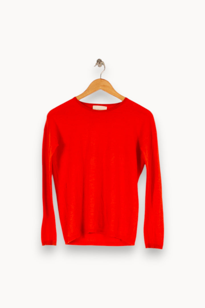 Pull Rouge - Taille S/36 de la marque Sud express | PLY1015 - Vendu par Paradigme - Image 1