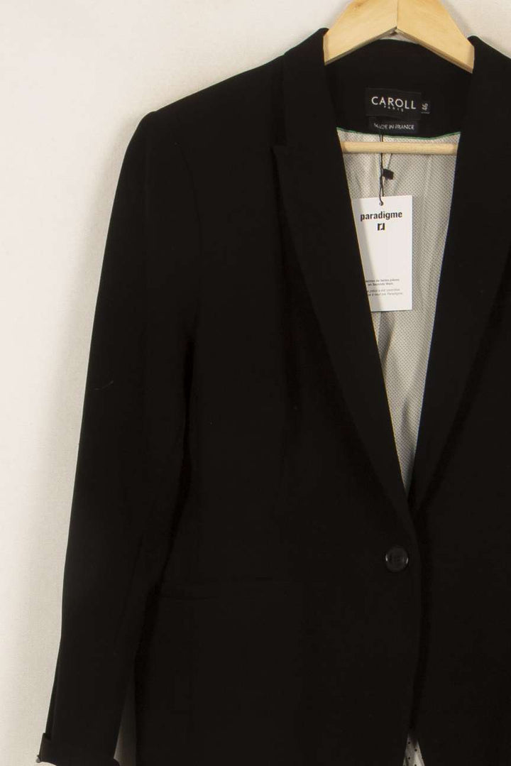 Blazer Noir - Taille XXL/44 de la marque Caroll | PLY1022 - Vendu par Paradigme - Image 3