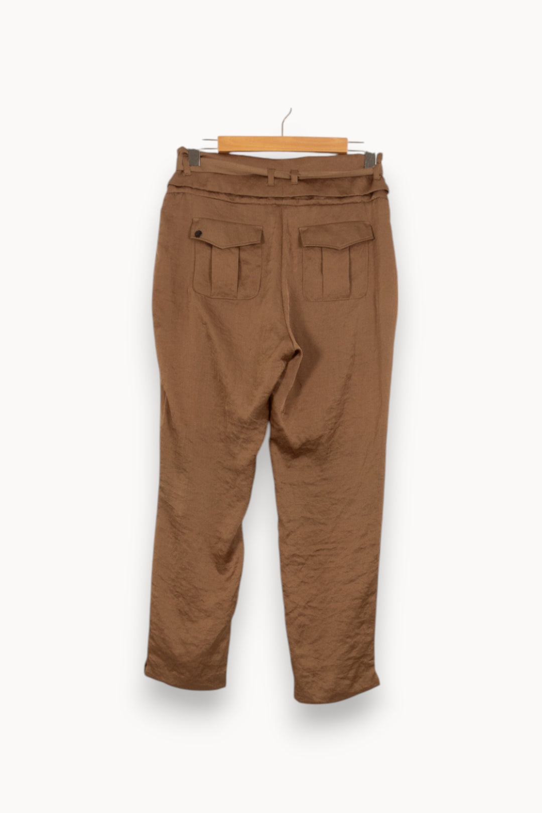 Pantalon Marron - Taille L/40 de la marque IKKS | PLY1040 - Vendu par Paradigme - Image 4