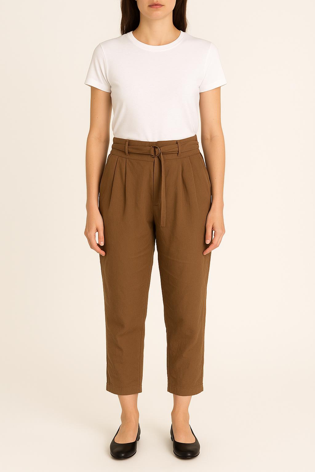 Pantalon Marron - Taille L/40 de la marque IKKS | PLY1040 - Vendu par Paradigme - Image 1