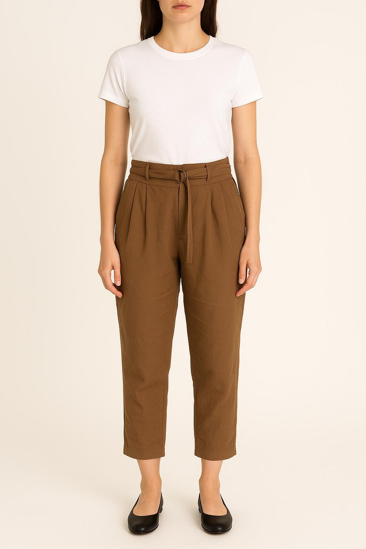 Pantalon Marron - Taille L/40 de la marque IKKS | PLY1040 - Vendu par Paradigme - Image 1