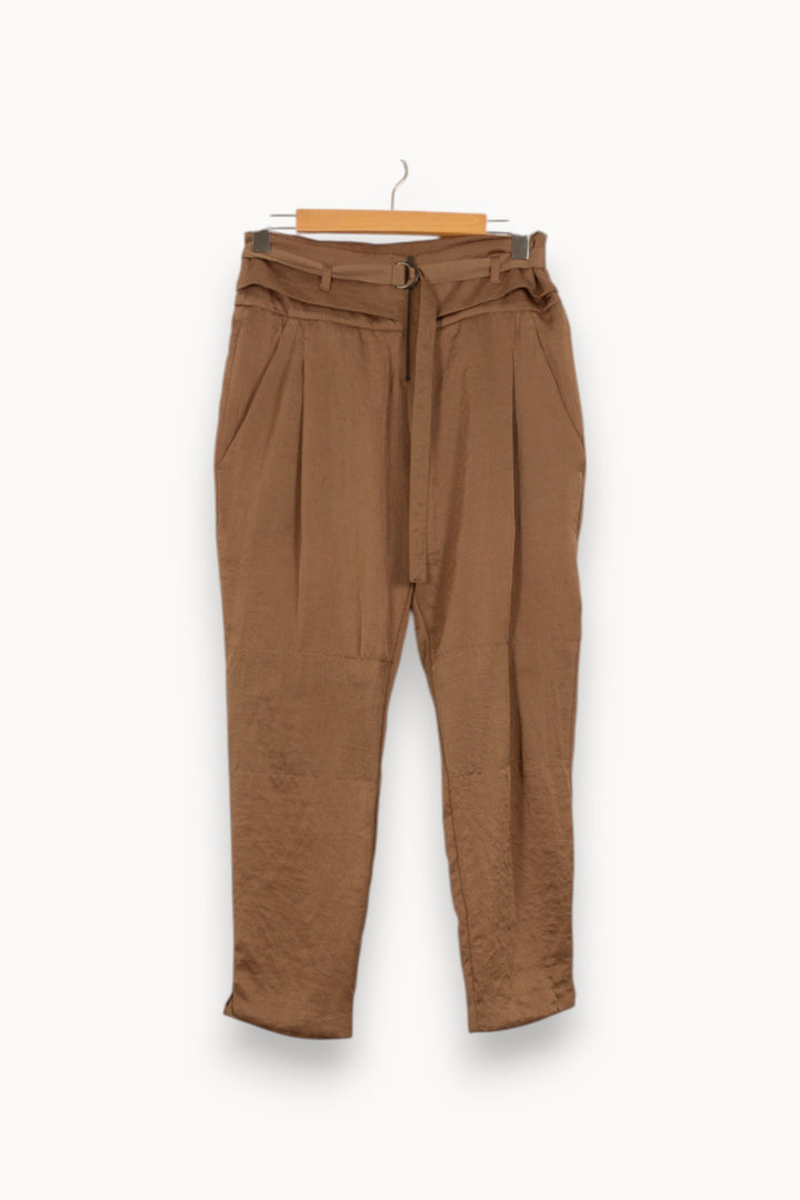 Pantalon Marron - Taille L/40 de la marque IKKS | PLY1040 - Vendu par Paradigme - Image 2