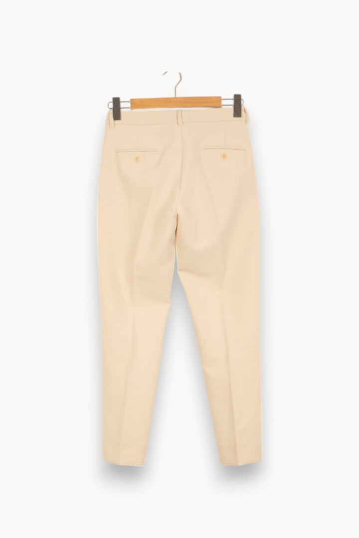 Pantalon Beige - Taille S/36 de la marque Max Mara | PLY1062 - Vendu par Paradigme - Image 4