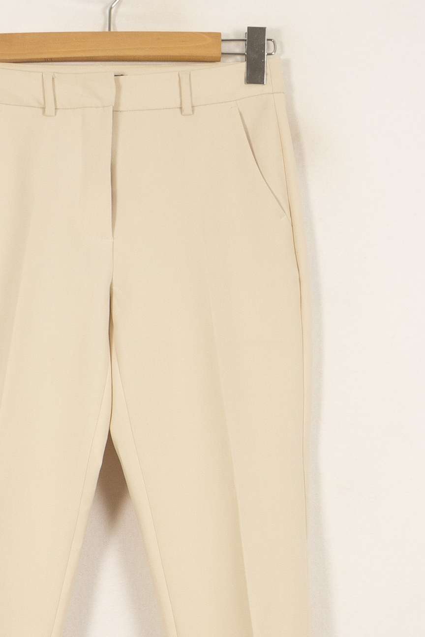 Pantalon Beige - Taille S/36 de la marque Max Mara | PLY1062 - Vendu par Paradigme - Image 3