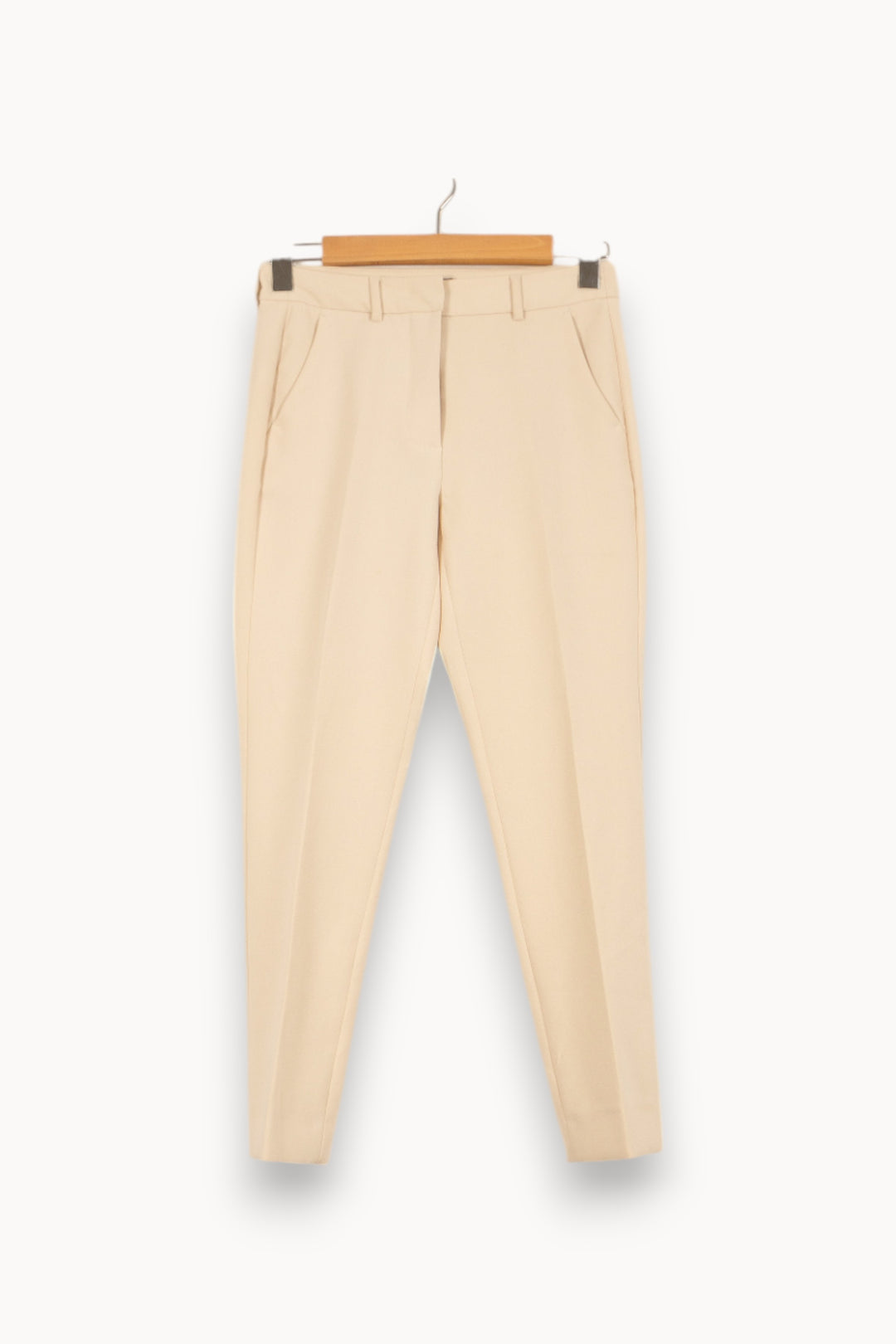 Pantalon Beige - Taille S/36 de la marque Max Mara | PLY1062 - Vendu par Paradigme - Image 2