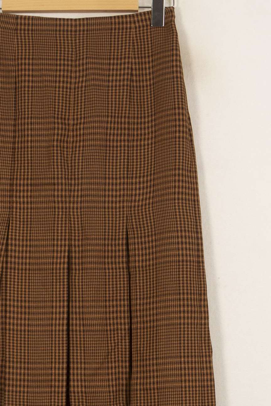 Jupe Midi Marron - Taille S/36 de la marque Maje | PLY1065 - Vendu par Paradigme - Image 3